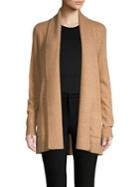 Lord & Taylor Petite Ribbed Cashmere Cardigan