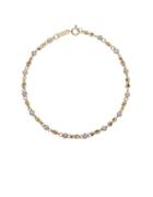 Lord & Taylor 14k Yellow Gold Beaded Bracelet