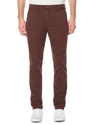 Buffalo David Bitton Straight-leg Twill Pants