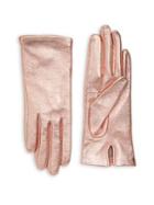 Lord & Taylor Silk Lined Leather Gloves