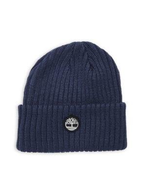 Timberland Rib-knit Logo Beanie