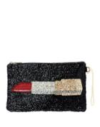 Mary Frances Touch Up Beaded Clutch