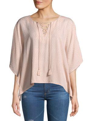 Highline Collective Geometric Jacquard Top