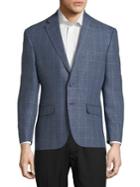 Lauren Ralph Lauren Check Linen Suit Jacket