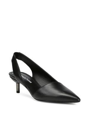 Donald J Pliner Birdie Leather Slingback Pumps