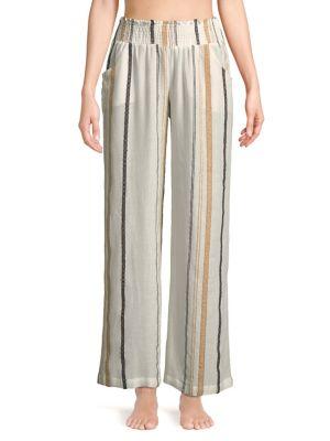Elan Striped Straight Leg Pants