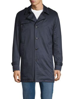Selected Homme Classic Buttoned Trench Coat