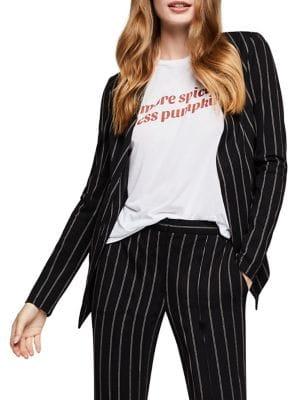 Bcbgeneration Striped Tuxedo Jacket