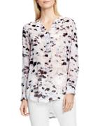 Two By Vince Camuto Dreamy Reflections Long Sleeve Printed Shirt