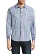 Nautica Slim-fit Checked Casual Button-down Shirt