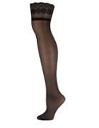 Dkny Lace-trimmed Thigh Highs