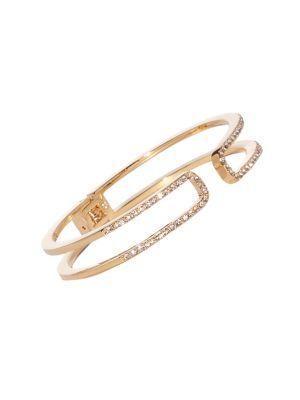 Vince Camuto Crystal Hinged Bracelet