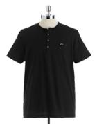 Lacoste Buttoned Cotton Tee