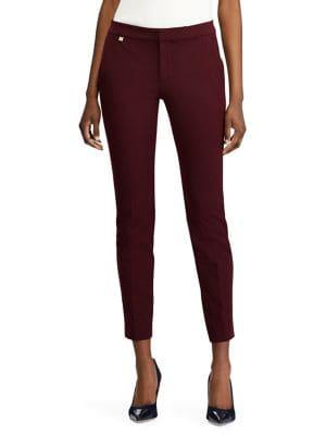 Lauren Ralph Lauren Petite Stretch Skinny Cotton Blend Pants