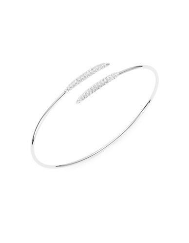Nadri Crystal Pave Open Cuff Bracelet