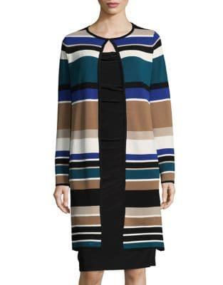 Calvin Klein Petite Long Linear Cardigan
