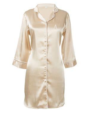Cathy's Concepts Personalized Satin Night Shirt