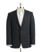 Dkny Skinny Two-button Suit Jacket