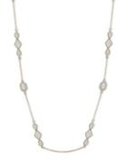 Ivanka Trump Mother-of-pearl And Pave Crystal Necklace