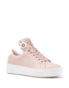 Michael Michael Kors Mindy Leather Lace-up Sneakers