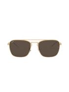 Ray-ban Youngster Square Metal Aviator Sunglasses