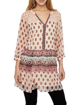 Vero Moda Maddison V-neck Printed Tunic