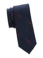 Tommy Hilfiger Skinny Giraffe Silk Tie