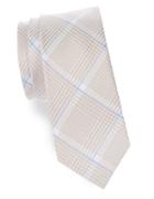 Cole Haan Plaid Silk-blend Tie