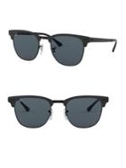 Ray-ban Shiny Black 51mm Square Sunglasses