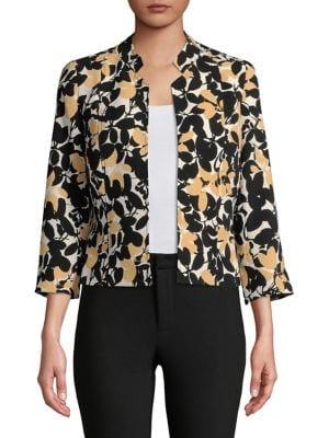 Nipon Boutique Starneck Floral Jacket