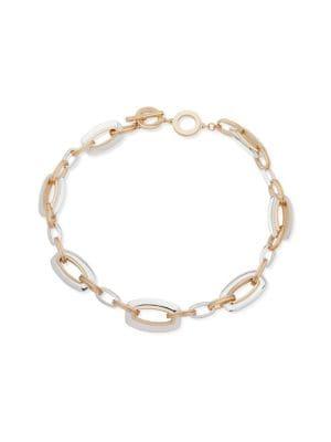 Anne Klein Two-toned Collar Necklace