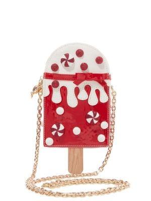 Betsey Johnson Kitsch Peppermint Pop Crossbody Bag