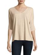B Collection By Bobeau V-neck Pullover Top