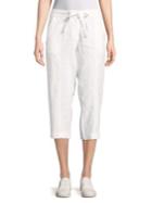 Tommy Bahama Two Palms Seamed Linen Cropped Pants