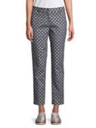 Michael Michael Kors Cropped Rope Printed Trousers