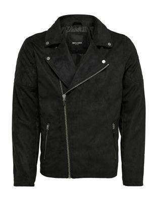 Only And Sons Bike Suede Jacket