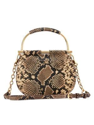 Lauren Ralph Lauren Round Textured Satchel