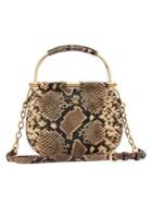 Lauren Ralph Lauren Round Textured Satchel