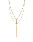 Cole Haan 1/25 Metropolitan Club Goldtone Double Layer Necklace
