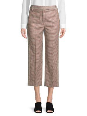 Marella Houndstooth Cropped Pants