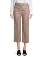 Marella Houndstooth Cropped Pants