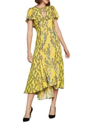 Bcbgmaxazria Stream Of Bloom High-low Dress