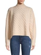Weekend Max Mara Origano Cable-knit Wool Sweater