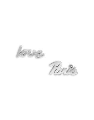 Karl Lagerfeld Love From Paris Earrings