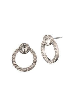 Givenchy Goldplated And Crystal Halo Button Earrings