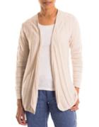 Olsen Ribbed Open-front Cardigan