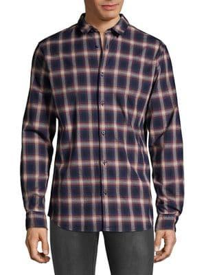 Selected Homme Plaid Button-down Shirt