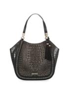 Brahmin Aster Collection Marianna Embossed Leather Tote