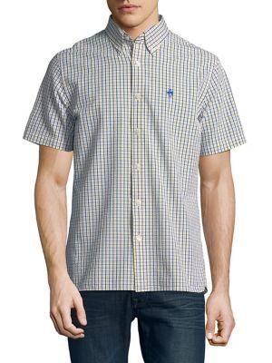 Brooks Brothers Red Fleece Cotton Seersucker Button-down Shirt
