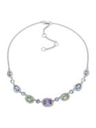 Givenchy Swarovski Crystal & Stellux Crystal Necklace